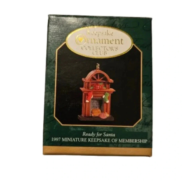 Hallmark Keepsake Miniature "Ready for Santa "  1997 - Picture 4 of 6